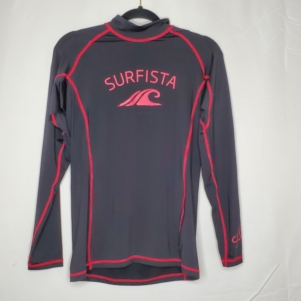 Tesla SURFISTA Rash Guard Shirt Size 2XL Surfing Water Sport Swimwear Top
